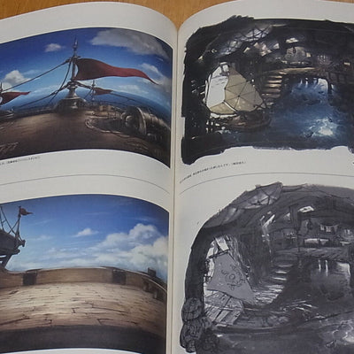 BRAVELY DEFAULT Design Works THE ART OF BRAVELY 2010-2013 256page 