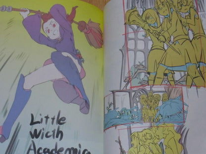 Kengo Saito Little Witch Academia Staff Art etc & Seal Sticker Saito Kengo 7 C94 