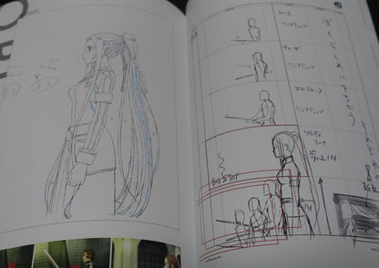 SWORD ART ONLINE Alicization OP ED Key & Story Board Art Book 1 & 2 Set SAO 