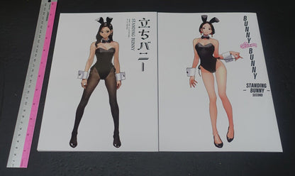 GAKAKU Original Bunny Girl Art Book BUNNY HONEY BUNNY STANDING BUNNY 1 & 2 