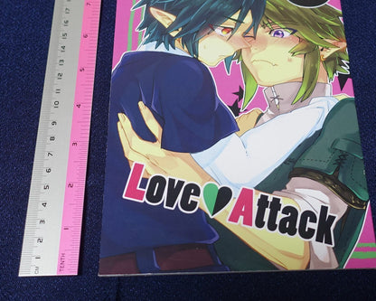 Soaraya Legend of Zelda Link & Dark Link Fan Made Comic Love Attack 