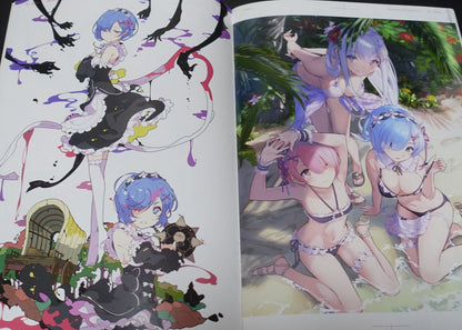 77gl Re Zero Fan Art Book Reze Log 
