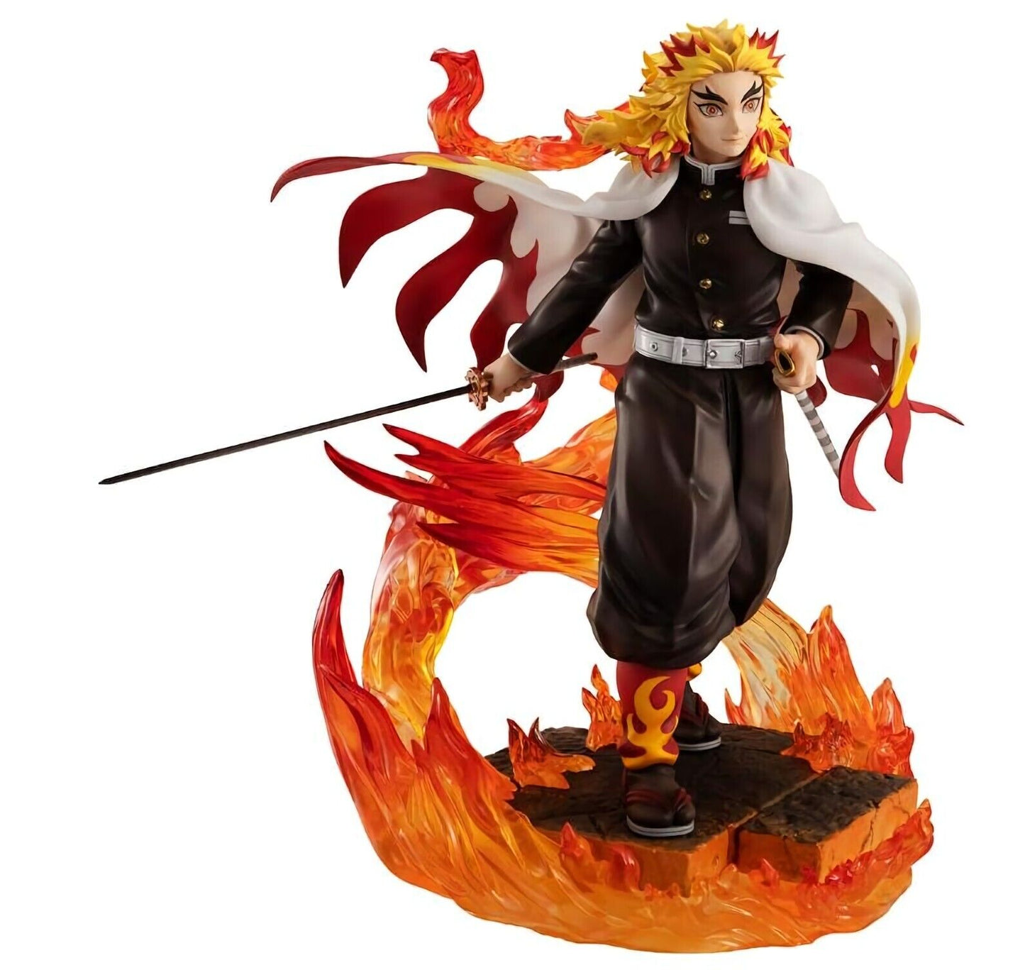 MegaHouse G.E.M. Figure Statue Kyojuro Rengoku Demon Slayer Kimetsu no Yaiba 
