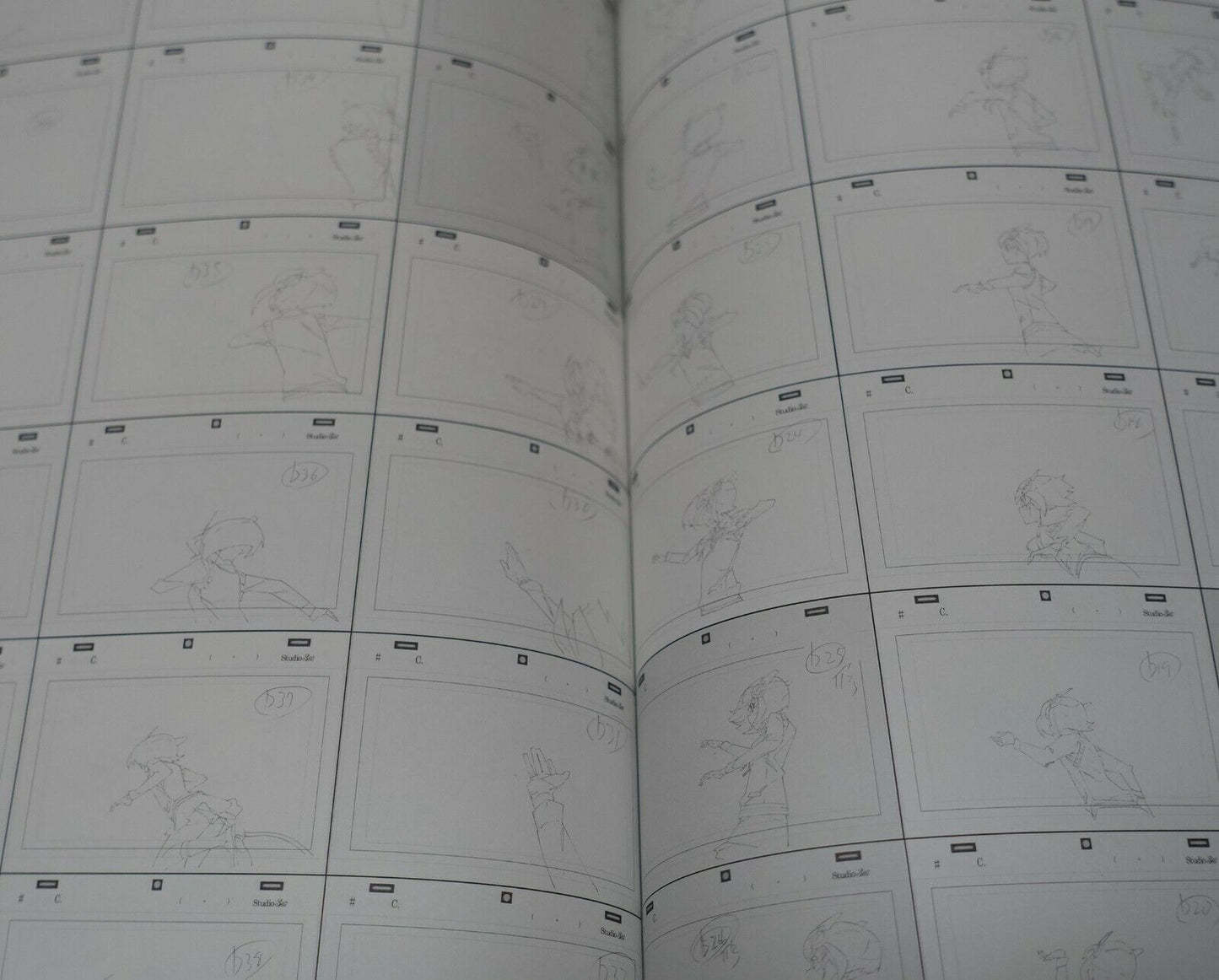 Animation Dimension W Ending Key Frame Art Work Book 
