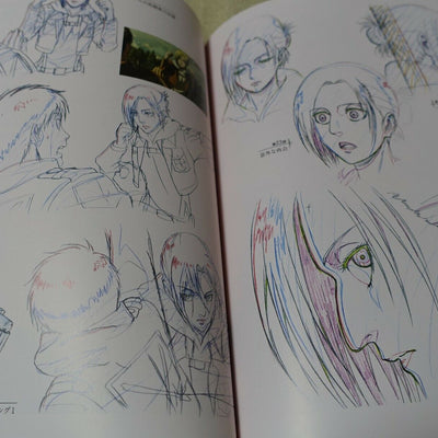 Kyoji Asano Attack on Titan Cut Collection Art Book 