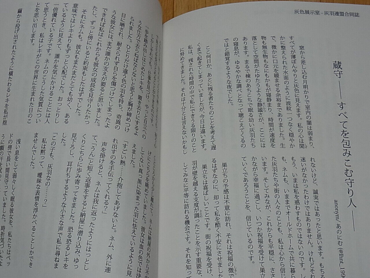 Haibane-Renmei Fan Doujinshi Haibane Tenjishitsu Comic & Novel 