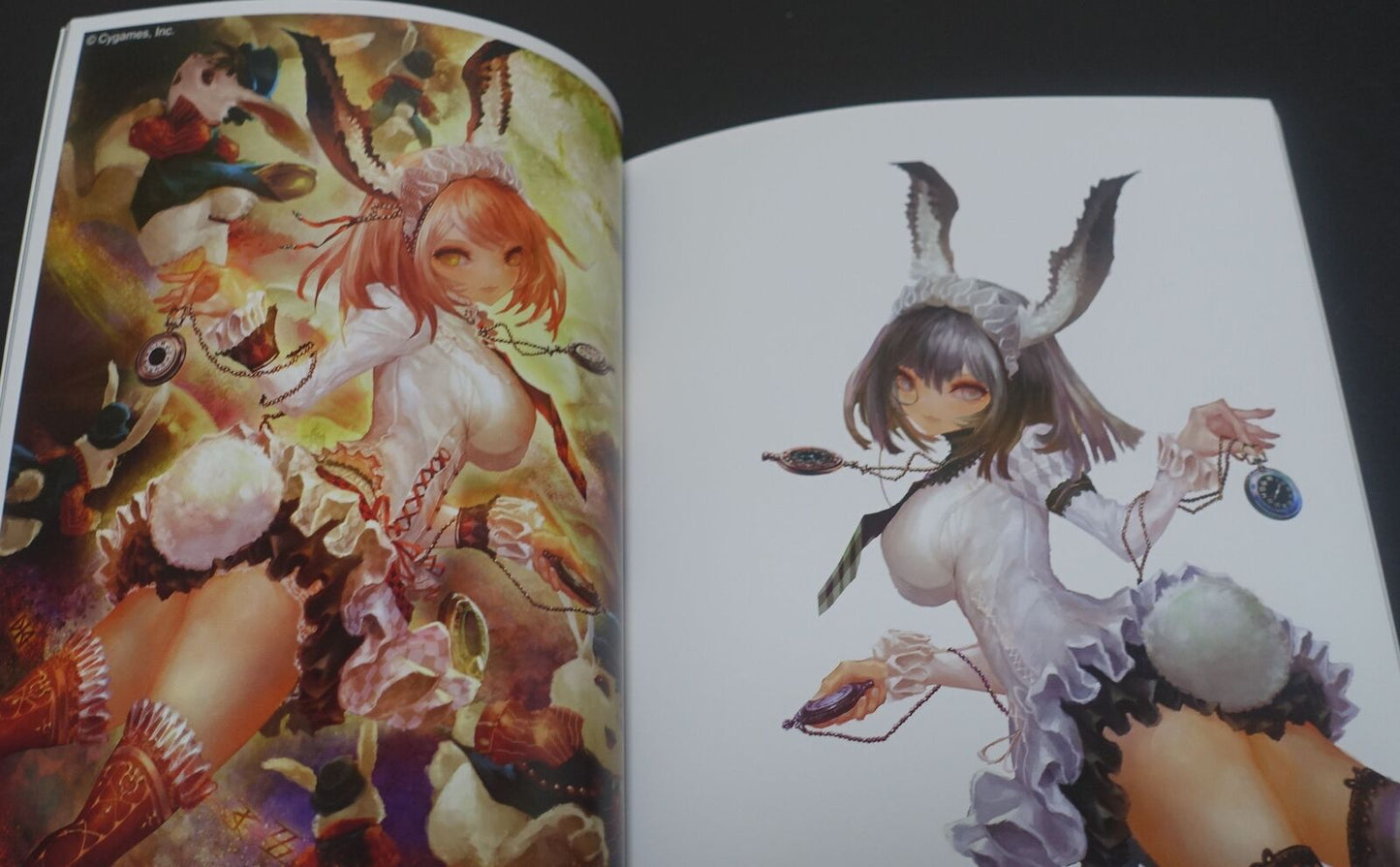 Nanatorie N.A Rage of Bahamut Art Work Book Historie 