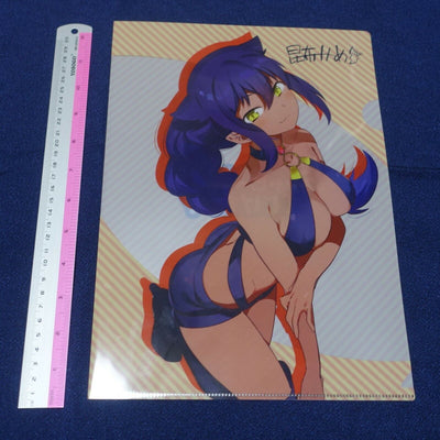The Great Jahy Will Not Be Defeated! PVC Art Sheet Clear File B 