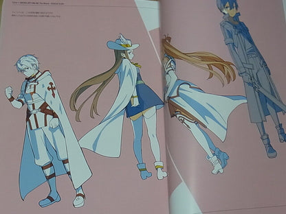 Shingo Adachi Sword Art Online Illustration & Key Frame Art Book 400page 