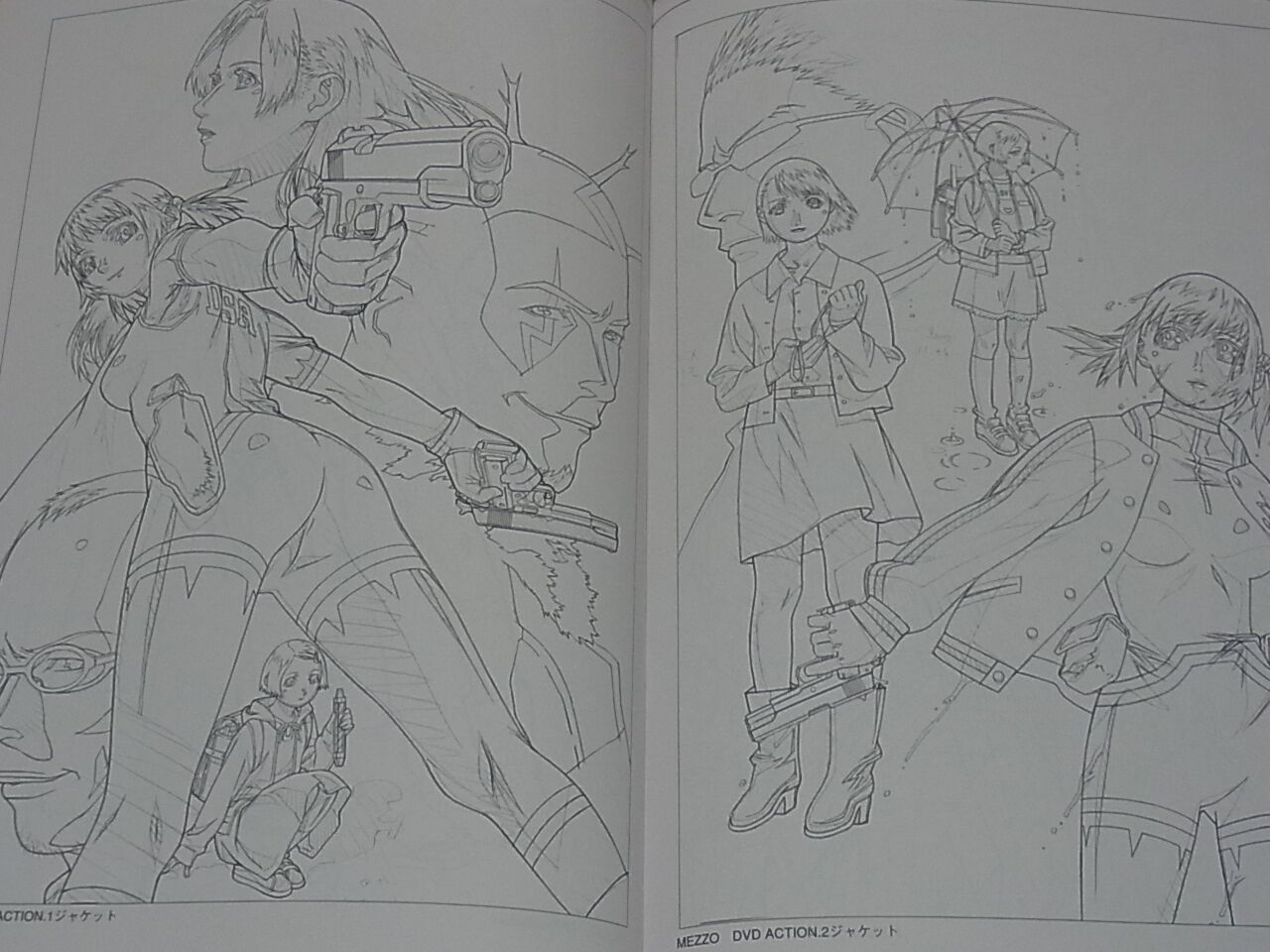 Yasuomi Umedu Animation MEZZO ART BOOK Medley of Design2 