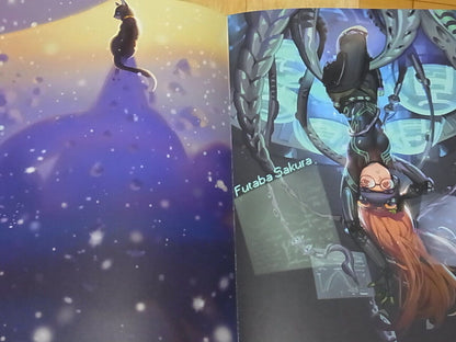 White Datsura RA Persona5 Color Fan Art Book & Clear File Folder Set DIE MASKE 