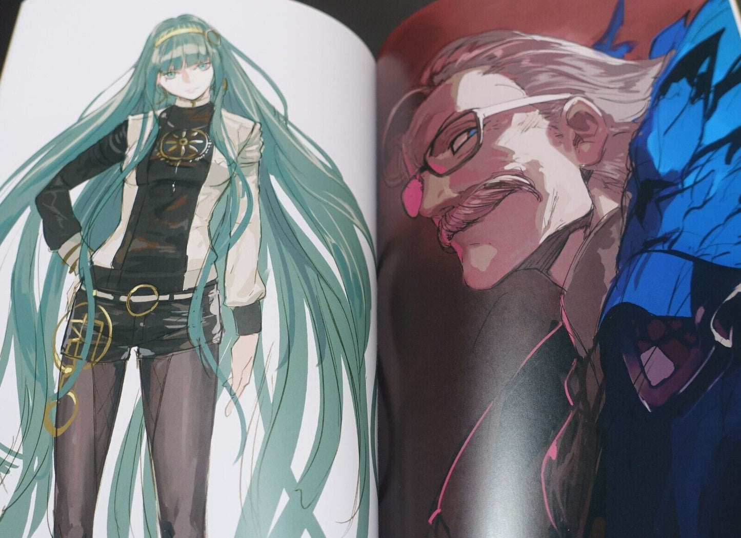 Pako Hyper Sonic Soul Fate Grand Order FGO Official Designer's Fan Art Book 8Set 