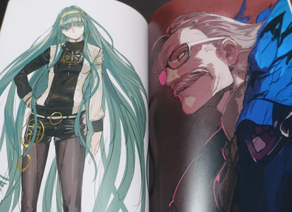 Pako Hyper Sonic Soul Fate Grand Order FGO Official Designer's Fan Art Book 8Set 