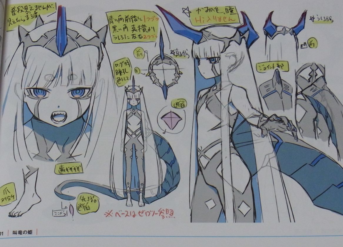 Darling in the Franxx Setting Art Book Vol.03 144 page 