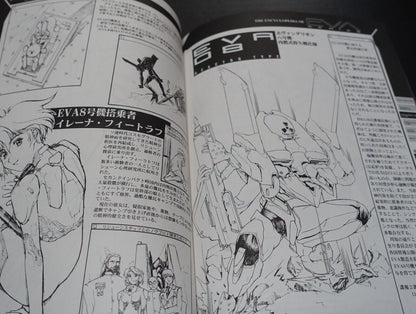 Chocolate Shop Choco Evangelion Mechanic Design Fan Art Book EVA FIX 