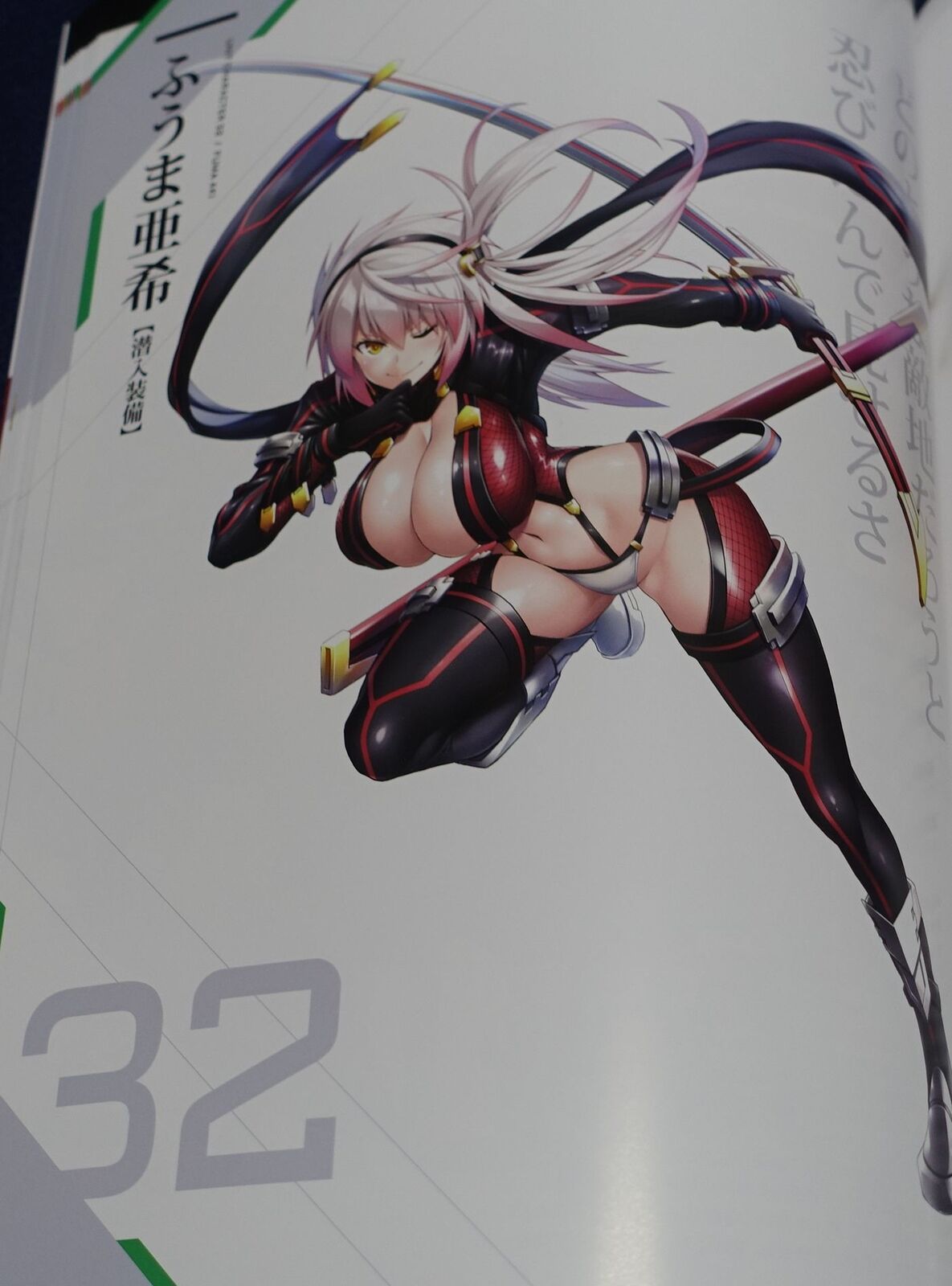 Lilith TAIMANIN RPGX CHARACTER VISUAL ART BOOK Vol.06 ASAGI C100 
