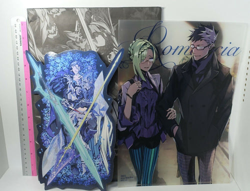 Shirow Miwa Fate Grand Order FGO Brynhildr & Sigurd PVC Art Sheet , Card , bag 