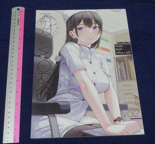KFR WORKS ORIGINAL ART BOOK Nurse Maid Office Lady 