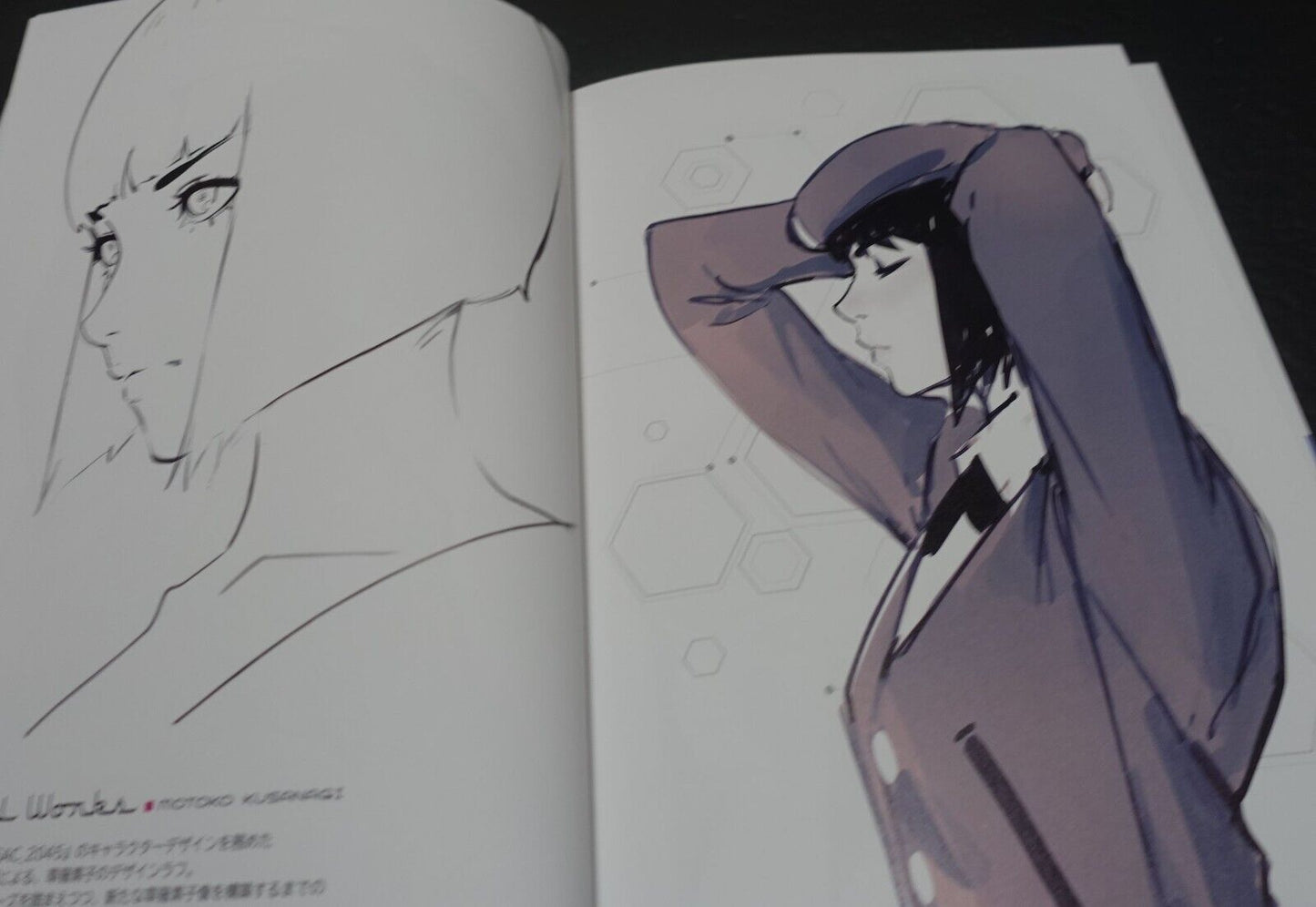 GHOST IN THE SHELL SAC_2045 Official Visual Art Book 