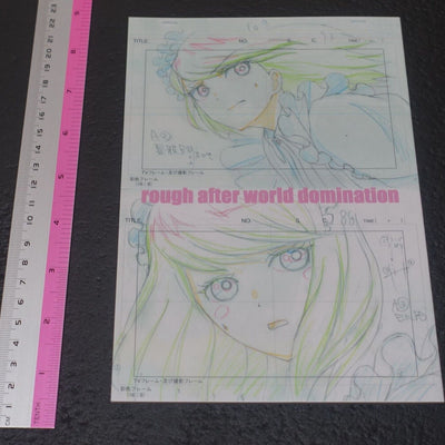 Wakaba-ke Love After World Domination Rough Key Animation Art Work Book 