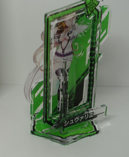 Taimanin Asagi Acrylic Diorama Stand Figure Donna Chevalier C100 