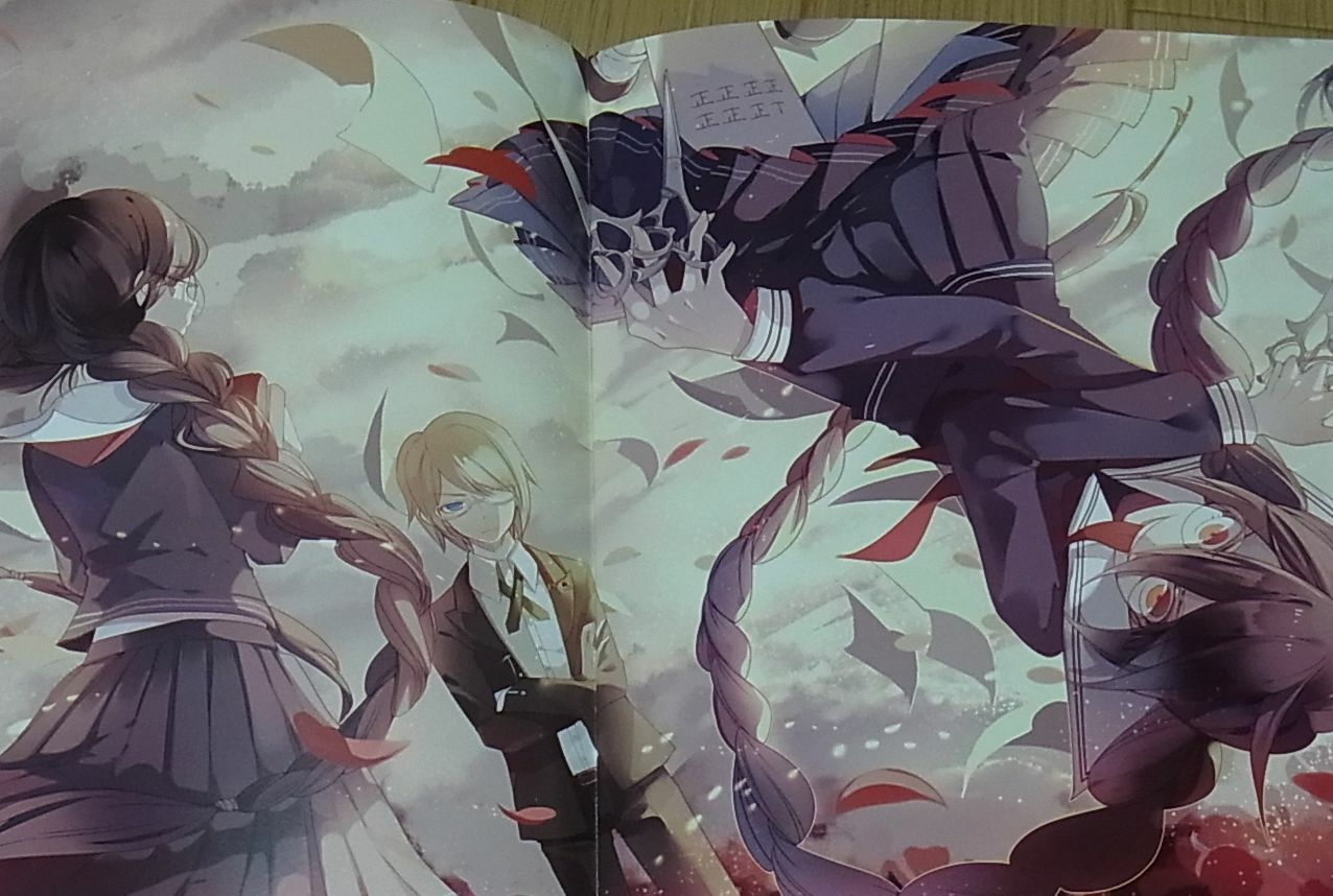 Dhiea Danganronpa Color Fan Art Book hope vs despair Dangan Ronpa 
