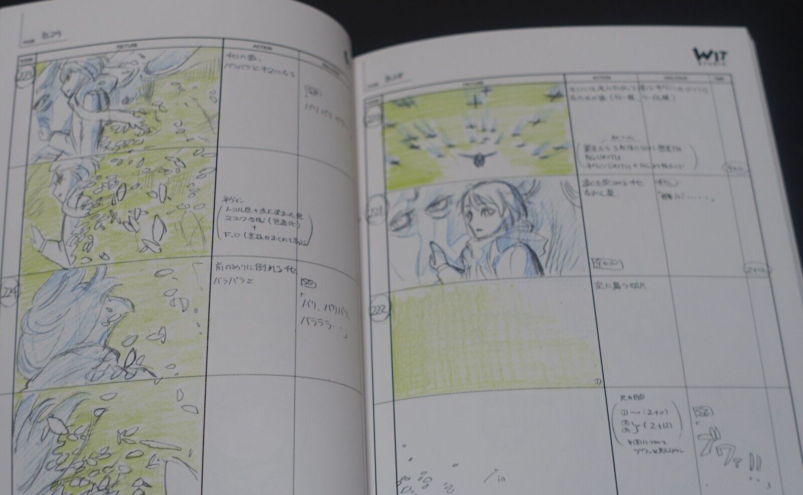 The Ancient Magus Bride Mahou Tsukai no Yome Story Board Selection Book vol.1 