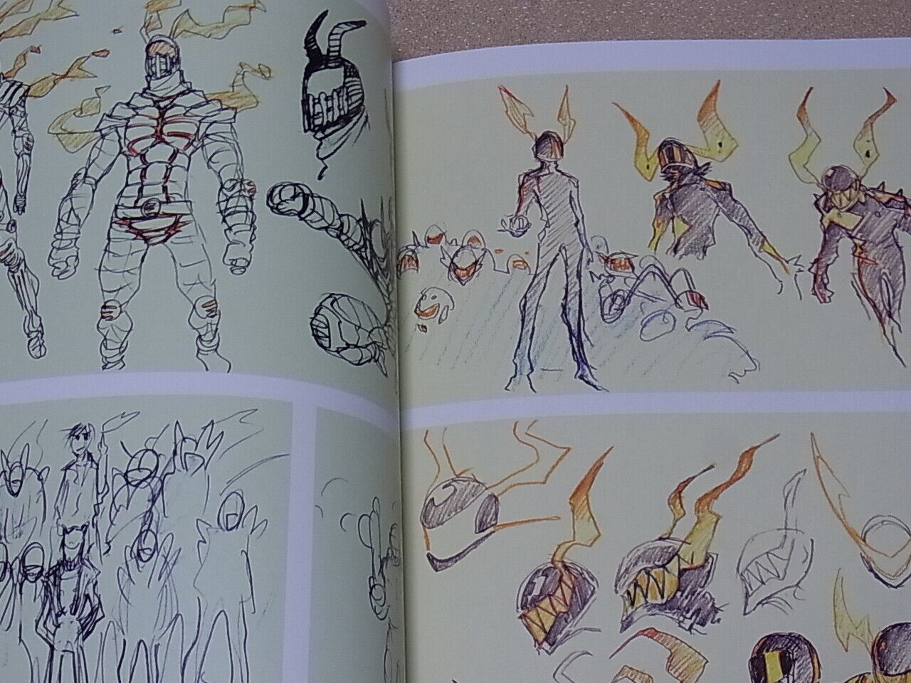 Animation PROMARE Design Work Book & Key Frame Art Book Set C97 Re-sell ver 