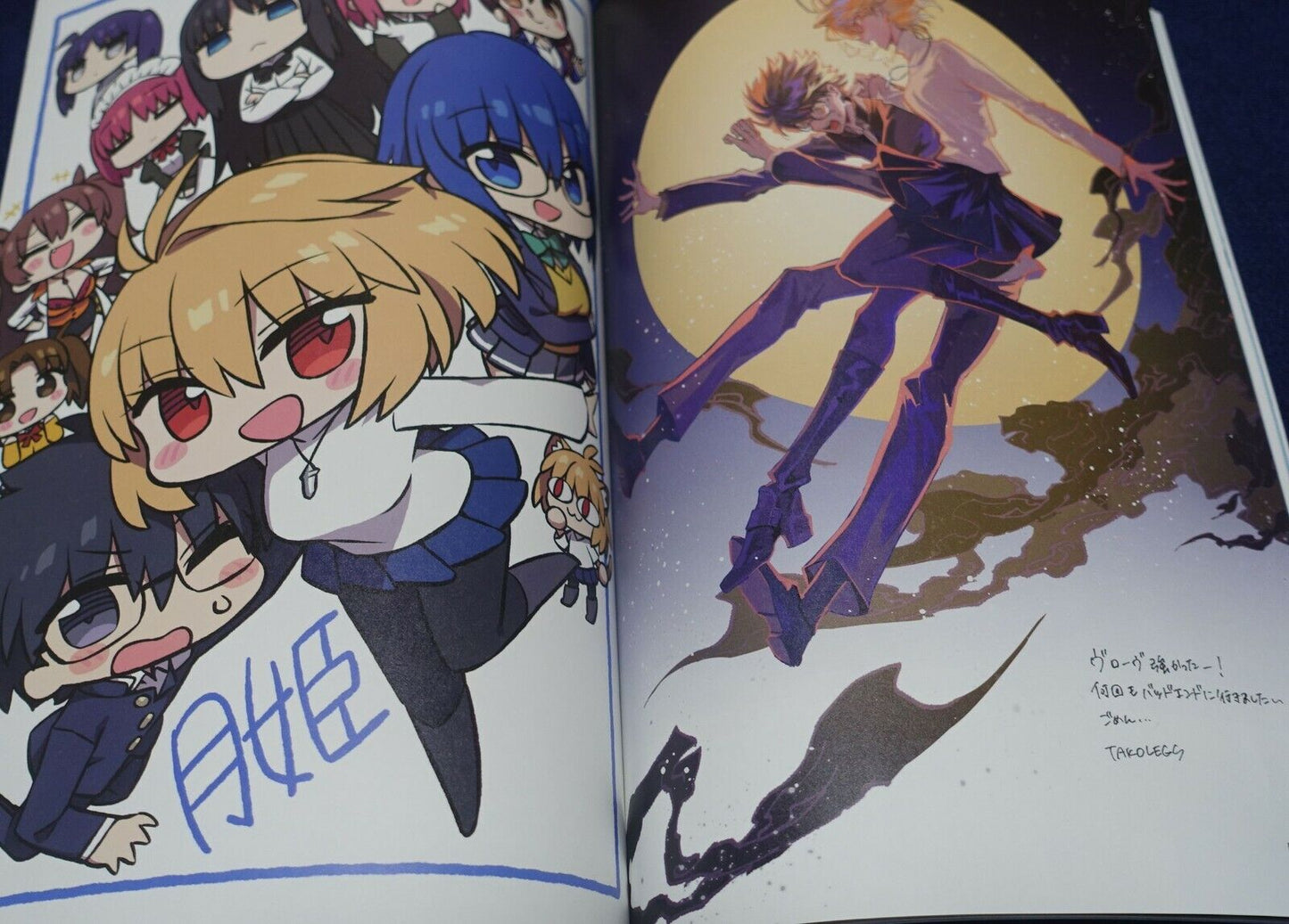 Tsukihime A piece of blue glass moon Official Fan Book Tsukihime Sou Hon 100page 