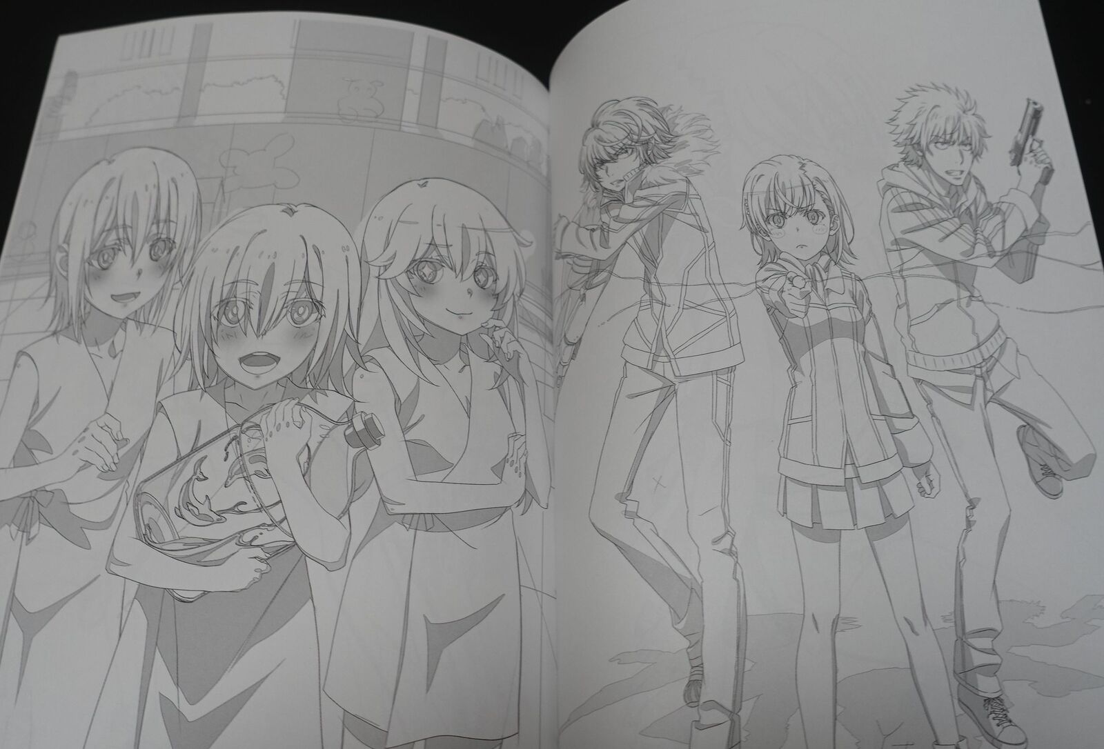 Yuichi Tanaka A Certain Scientific Railgun Designer's Art Book Index.note 22.08 