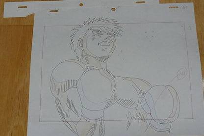 Cel & Raw Key Frame Art Hajime no Ippo IPPO B Japanese Animation 