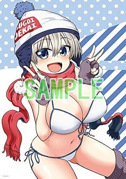 Uzaki-chan Wants to Hang Out! Asobitai 72 x 51 cm Tapestry Winter Bikini Uzaki 