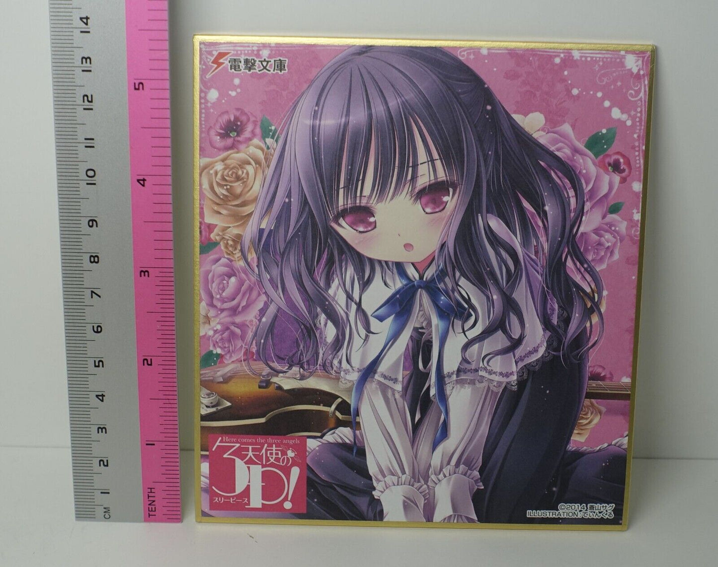 Dengeki Bunko Shikishi Art Board Collection Angel's 3Piece! 