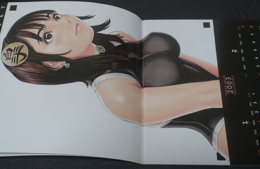 Tsukasa Jun Art Book Tsukasa Bullet CALENDAR BOOK 2003 