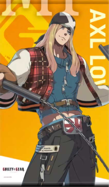 ARC SYSTEM WORKS GUILTY GEAR AXL LOW B2 Size Tapestry C97 