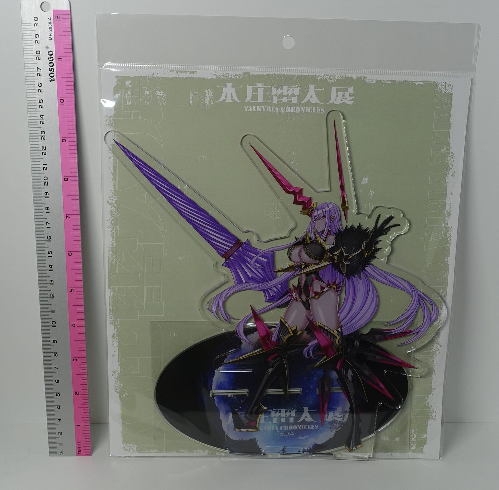Raita Honjou Exhibition Valkyria Chronicles Selvaria Chaos Acrylic Stand Figure 