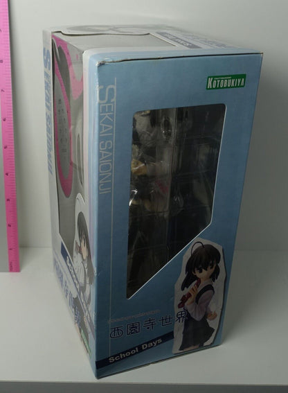 KOTOBUKIYA School Days SEKAI SAIONJI 1/8 Scale Pre-Painted Figure Statue 