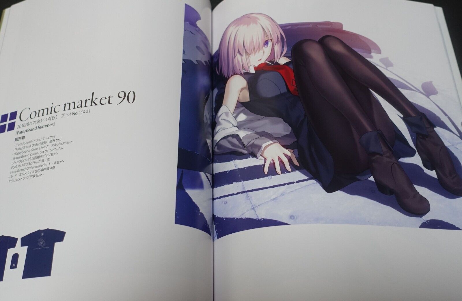 TYPE-MOON Products Art Work Book CONCEPT2 Fate FGO Tsukihime etc C100 