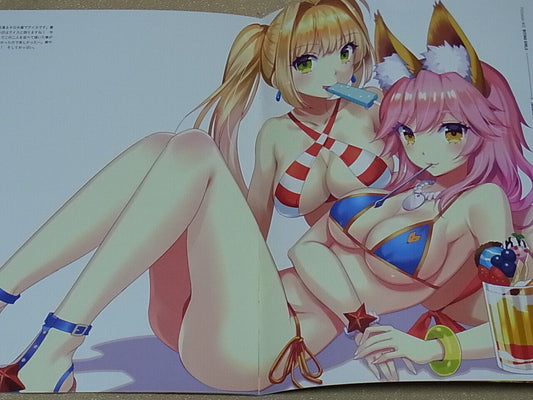 ERIMO Fate FGO Color Fan Art Book BITING GIRLS Fate Grand Order 