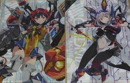 SSSS.GRIDMAN FULL Rikka & Akane Clear File 4 piece complete Set 