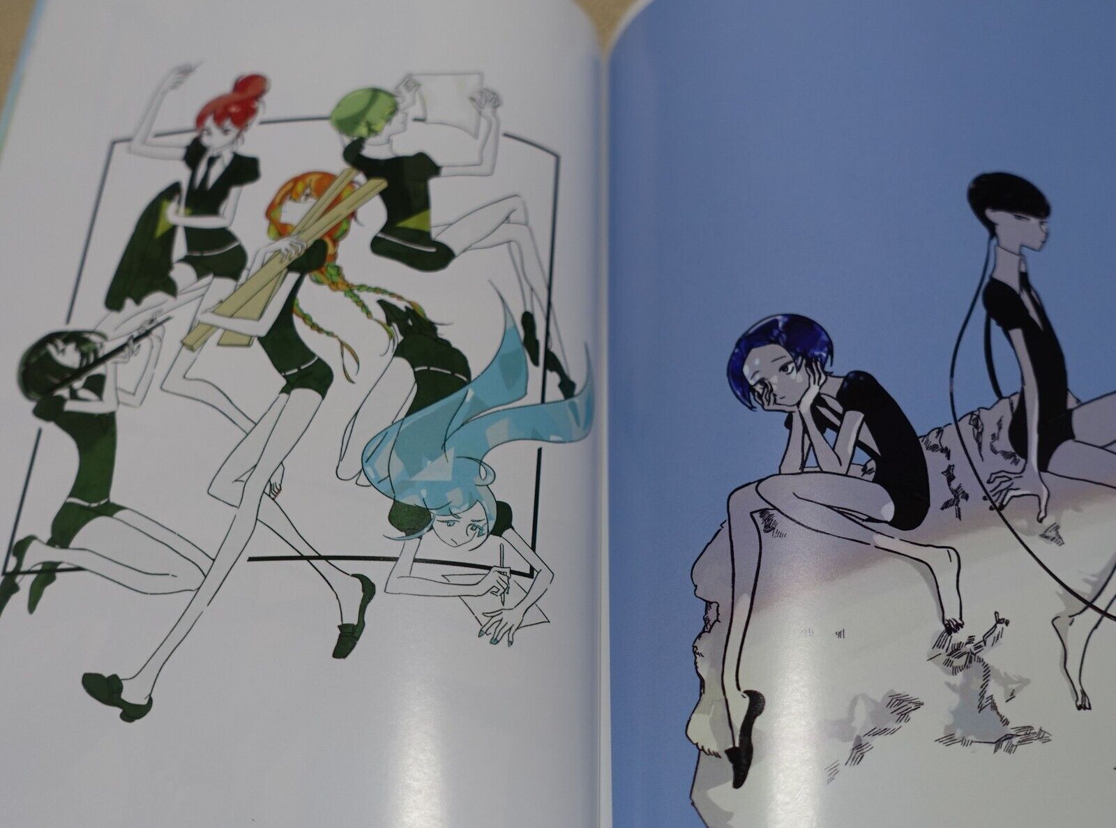 azma Land of the Lustrous Houseki no Kuni Color Fan Art Book PHANTOM 