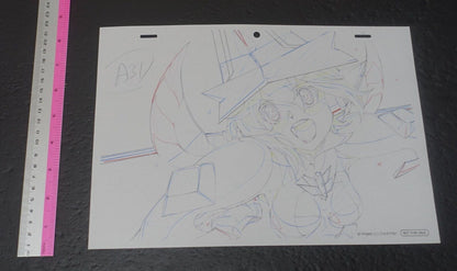 SYMPHOGEAR XV Reproduction Key Frame Art Sheet E 