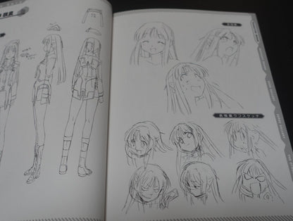 Shirow Tsunashima BALDRSKY ZERO Design & Key Frame Art Book Track Zero 