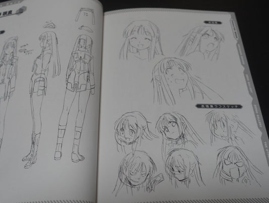 Shirow Tsunashima BALDRSKY ZERO Design & Key Frame Art Book Track Zero 