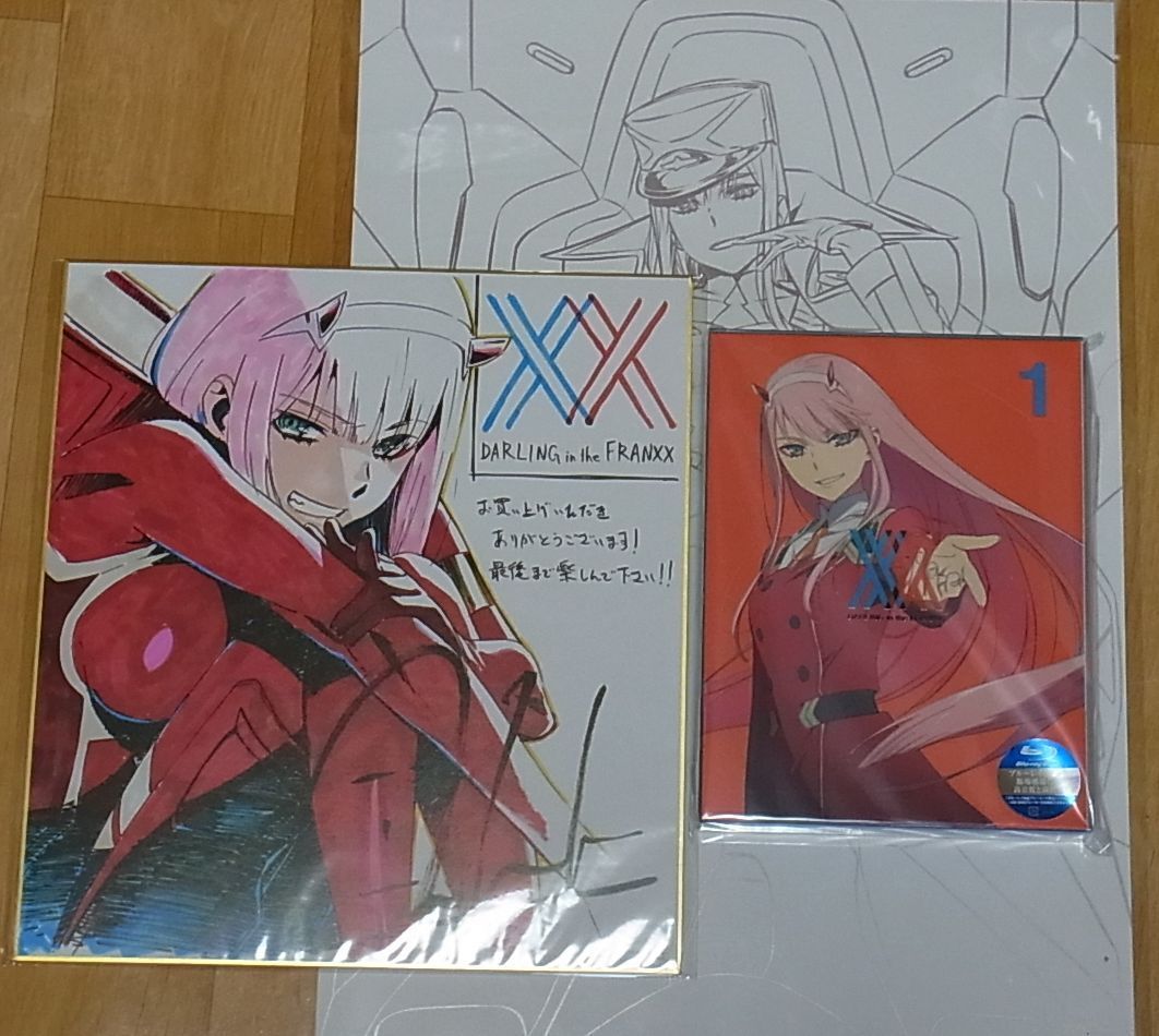 Darling in the Franxx Blu-ray vol.1 & Art Board 