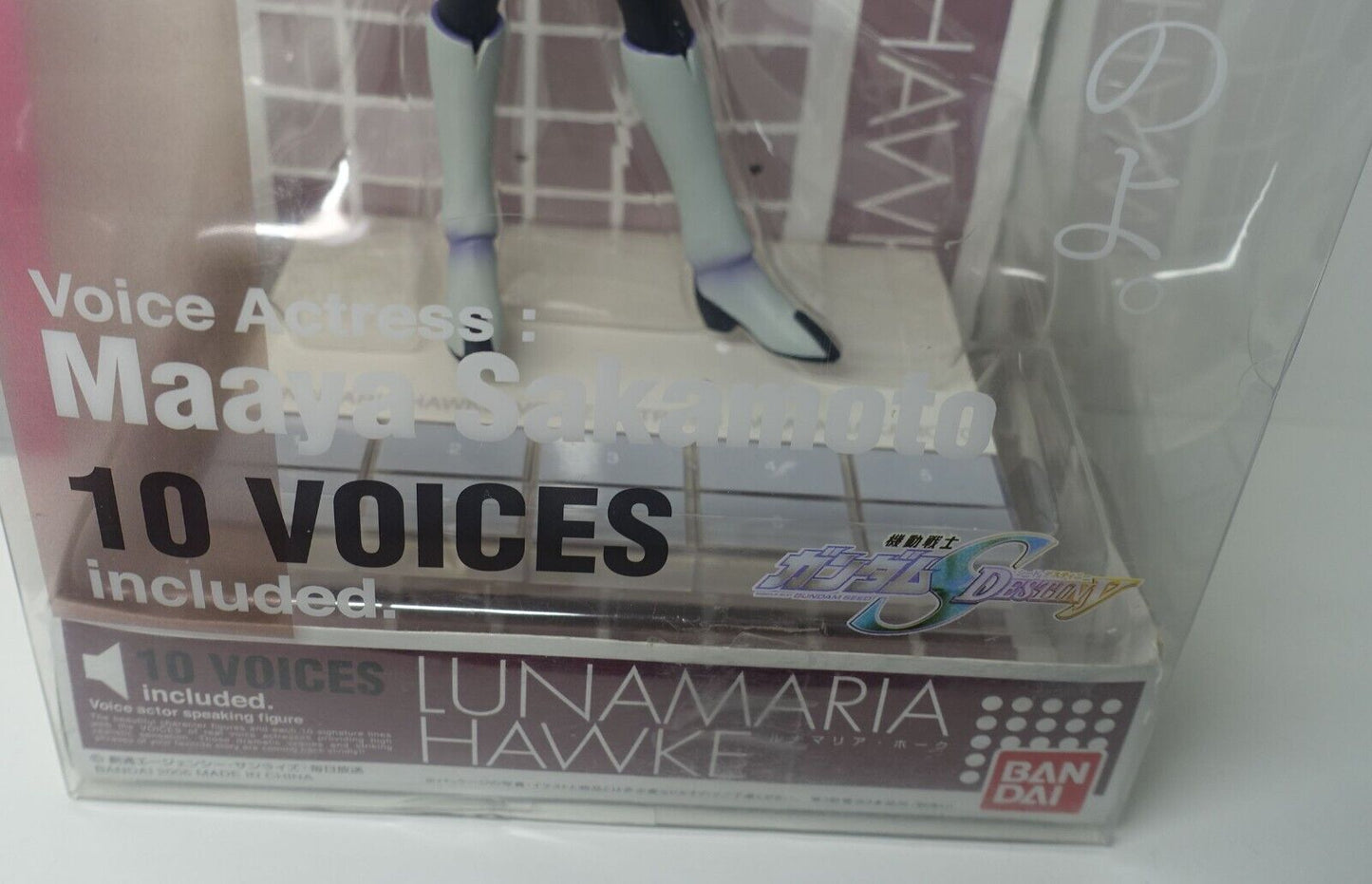 BANDAI Gundam Seed Destiny Lunamaria Hawke 10 Voice Figure Maaya Sakamoto 
