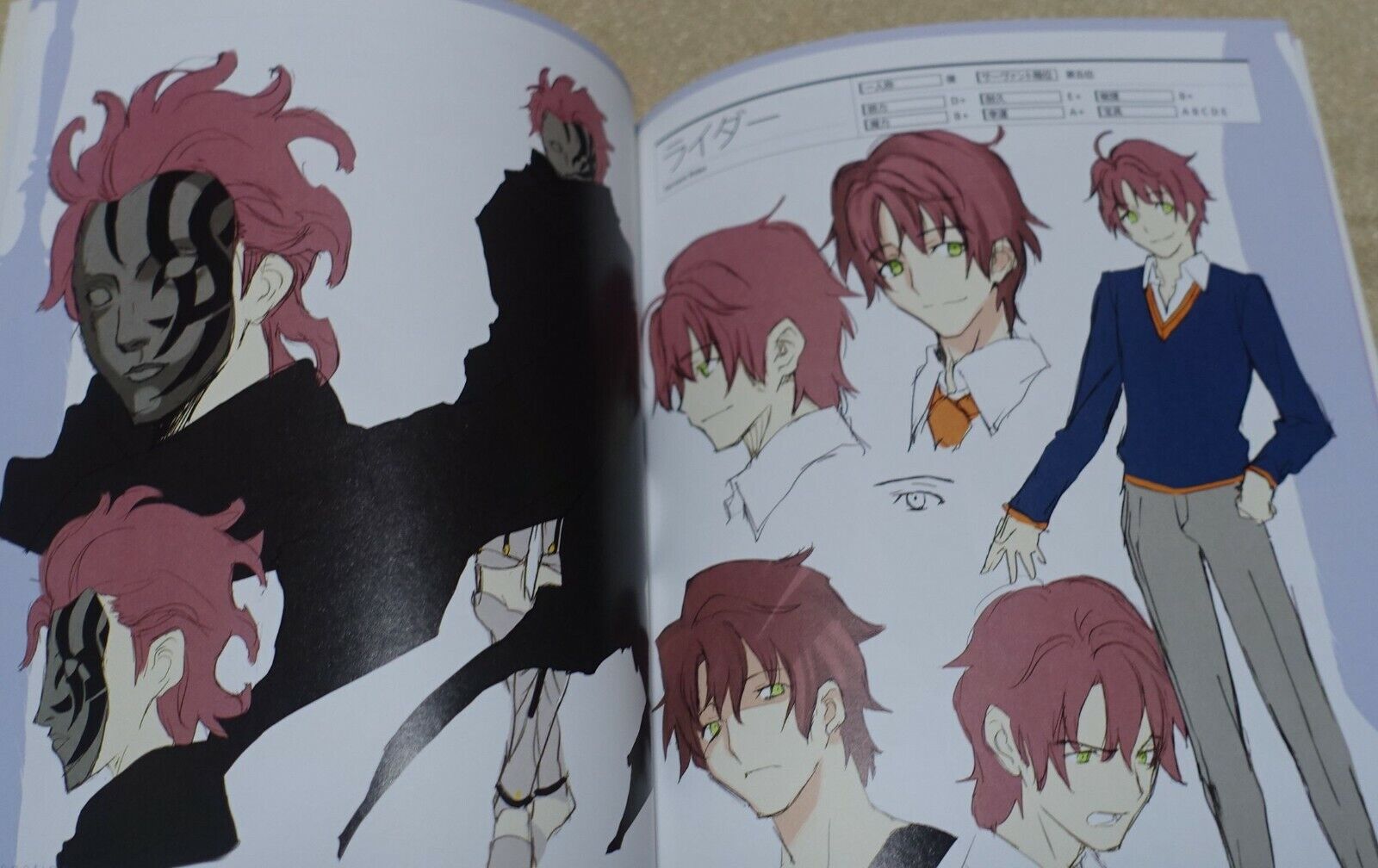 Fate Prototype Material Setting Art Collection Book 
