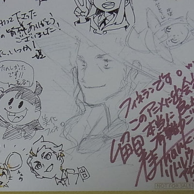 TRIGGER Little Witch Academia Animation Staff Print Shikishi Art Board Yoshinari 