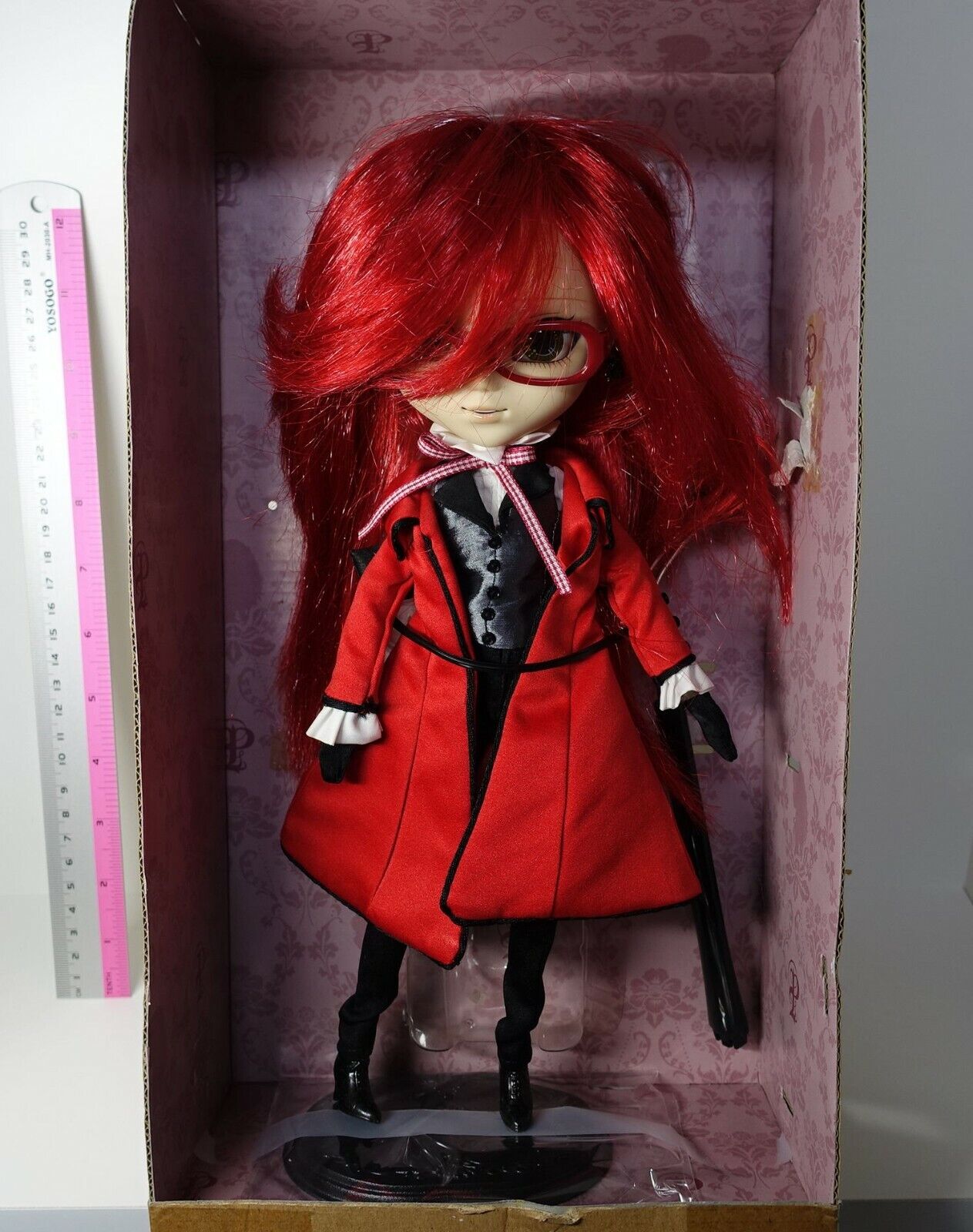 JUN Planning Pullip Doll Black Butler Grell Sutcliff 