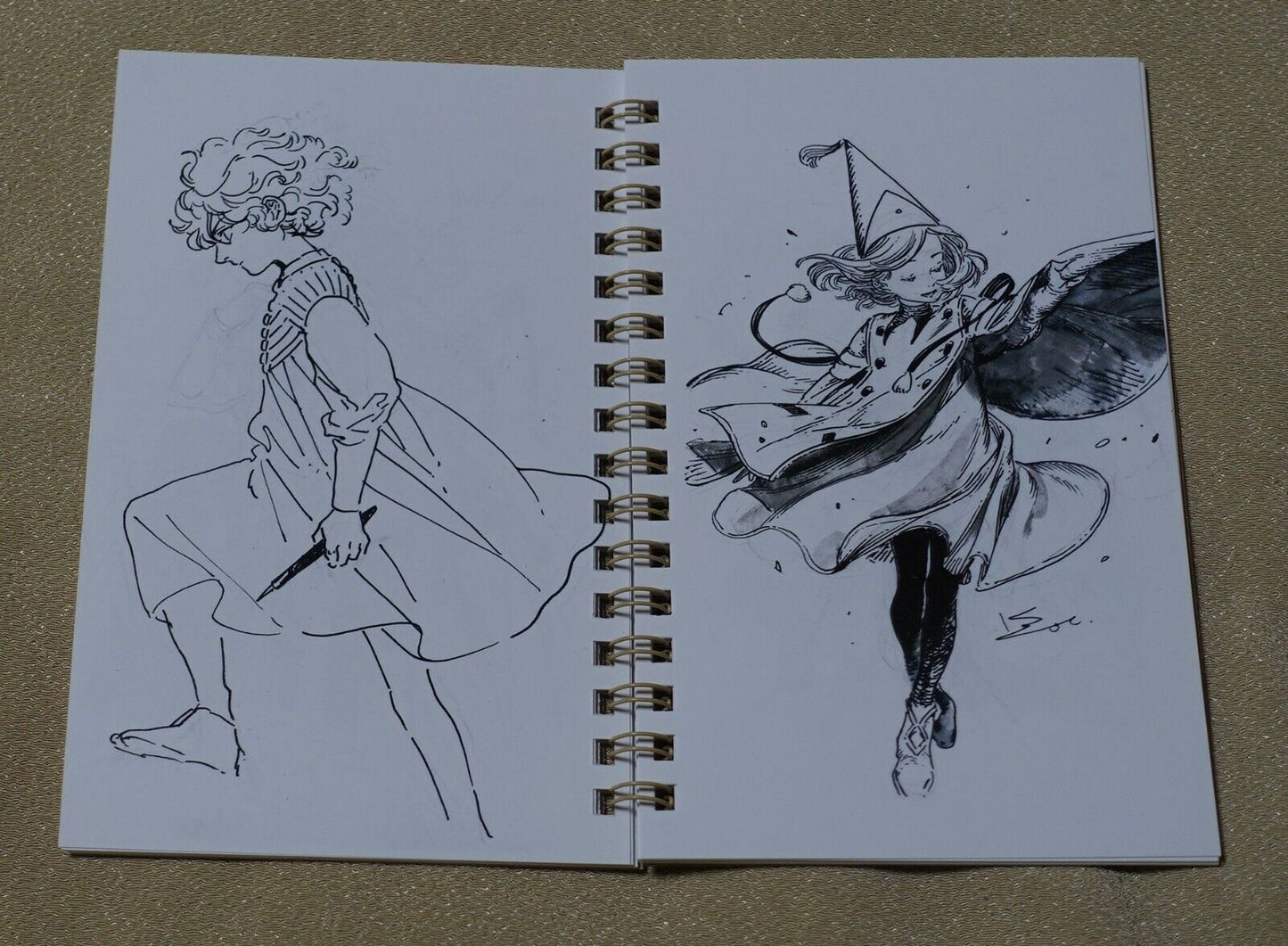 Kamome Shirahama ATELIER OF WITCH HAT Sketch Illustration Art Book 